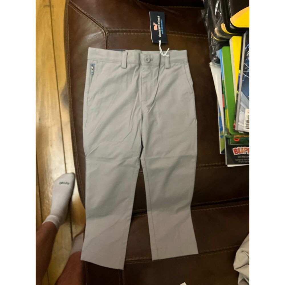 Vineyard Vines Boys Performance Pants Ultimate Gray Size 5